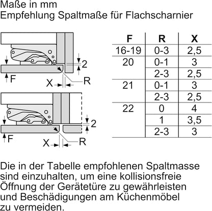 Bosch KGN36NWEA Serie 2 Kühl-Gefrier-Kombination, 186 x 60 cm, 215 L Kühlen & 87 L Gefrieren, NoFrost nie wieder abtauen, LED-Beleuchtung gleichmäßige Ausleuchtung