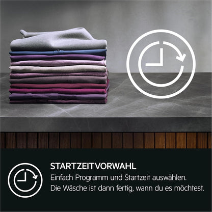 AEG L6FBG51470 Waschmaschine / Serie 6000 mit ProSense / Testsieger der Stiftung Warentest / 7,0 kg / Leise / Mengenautomatik / Nachlegefunktion / Kindersicherung / Wasserstopp / 1400 U/min