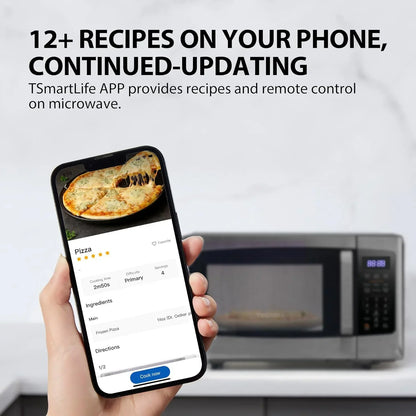 TOSHIBA 4-in-1 ML-EC42P(SS) Countertop Microwave Oven, Smart Sensor, Convection, Air Fryer Combo, Mute Function, Position Memory 13.6" Turntable, 1.5 Cu Ft, 1000W, Silver