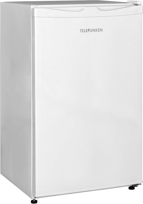TELEFUNKEN Kühlschrank ohne Gefrierfach, Freistehend, 90 L Gesamt-Nutzinhalt, Kühlschrank klein mit Gemüsefach & 3 Ablagen, Temperaturregelung, LED Innenbeleuchtung, CF-31-121-B schwarz