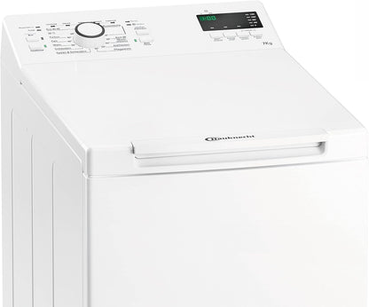 Bauknecht WMT Eco Star 6524 Di N Toplader-Waschmaschine / 6,5 kg / 1151 UpM /Antiflecken-Programm/ FreshFinish /Startzeitvorwahl/SoftOpening/ Kurz 30'/ 15° Green& Clean