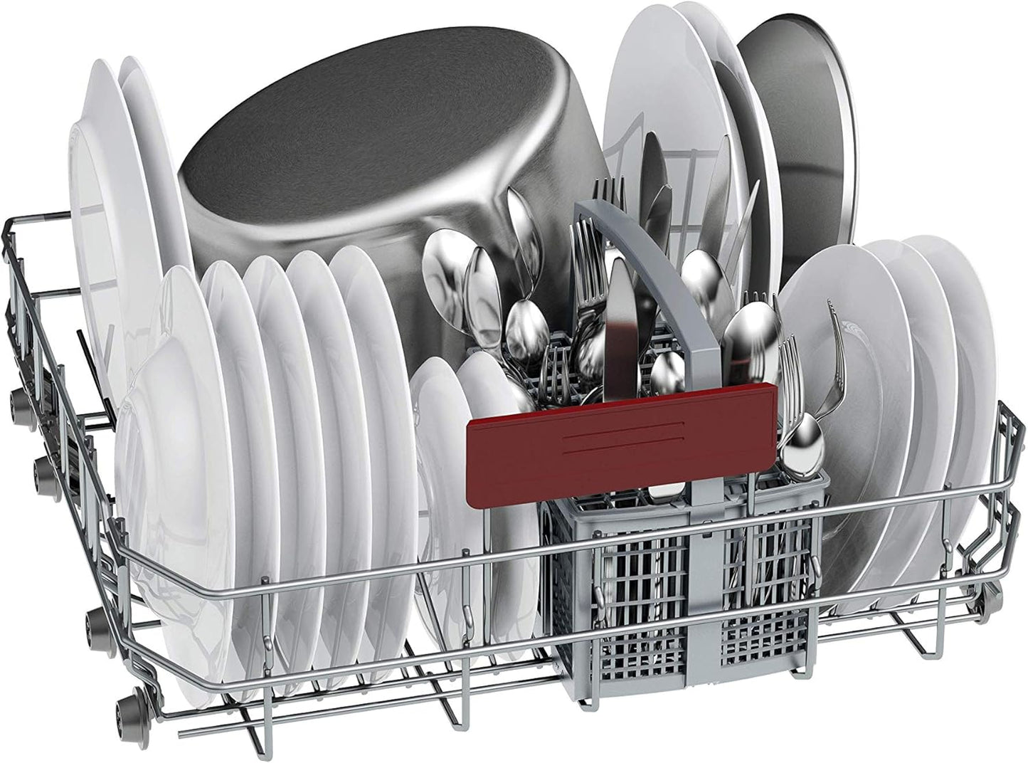 NEFF S155HTX15E N 50 Vollintegrierter Geschirrspüler, 12 Maßgedecke, Edelstahl, 81,5 cm Höhe
