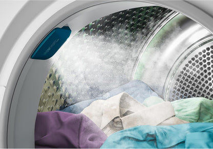 Beko B5T4824IF bPRO 500 Wäschetrockner, 8 kg, Frontlader Wärmepumpentrockner, allergikergeeignet, 15 Programme, Dampffunktion, Knitterschutz, Silent-Programm, AquaWave Schontrommel, Weiß