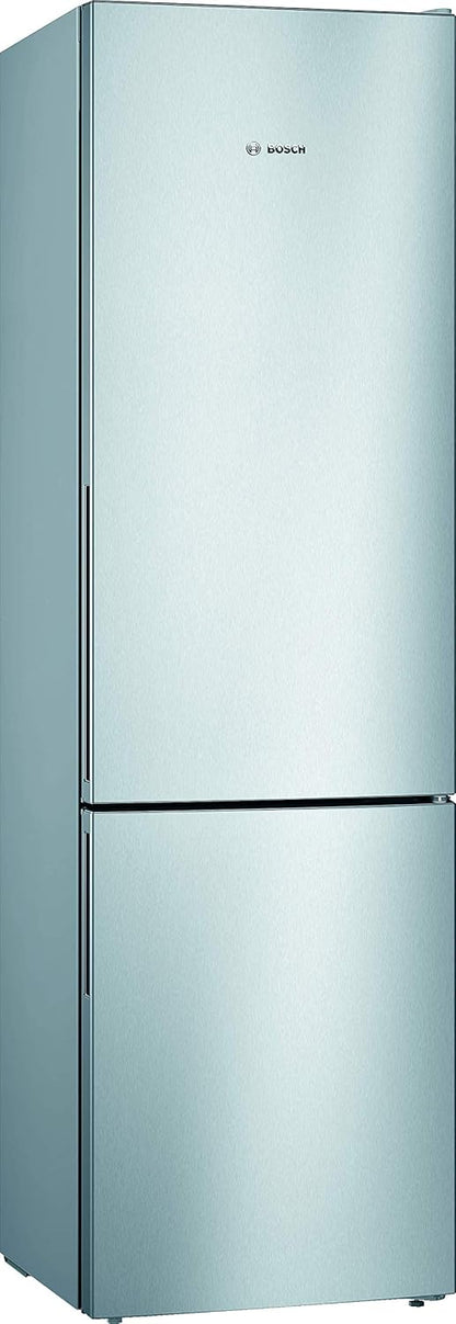 Bosch KGN36NWEA Serie 2 Kühl-Gefrier-Kombination, 186 x 60 cm, 215 L Kühlen & 87 L Gefrieren, NoFrost nie wieder abtauen, LED-Beleuchtung gleichmäßige Ausleuchtung