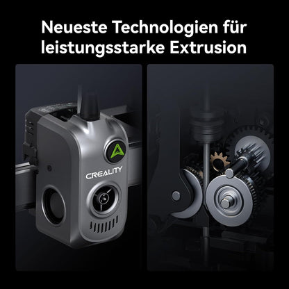 Creality K2 Plus Combo 3D-Drucker, 16-Farben Multimaterial-Druck, 350³mm XXL-Bauraum, Servo-Direktantrieb, Dual-KI-Kameras, Ultra-Leise