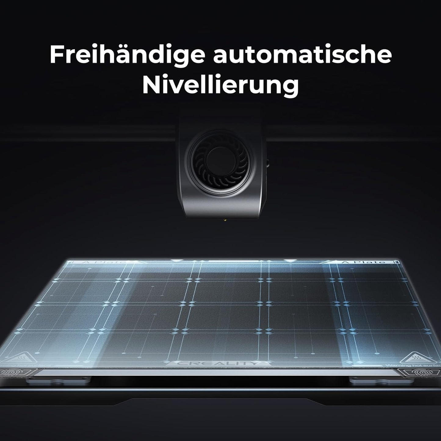 Creality K2 Plus Combo 3D-Drucker, 16-Farben Multimaterial-Druck, 350³mm XXL-Bauraum, Servo-Direktantrieb, Dual-KI-Kameras, Ultra-Leise