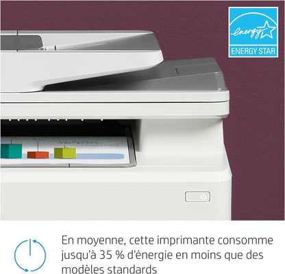 HP Color LaserJet Pro MFP 3302fdwg Multifunktions-Farblaserdrucker, Fax, Automatischer beidseitiger Druck, Touchscreen, Wi-Fi, Ethernet, USB, HP Wolf Pro Security