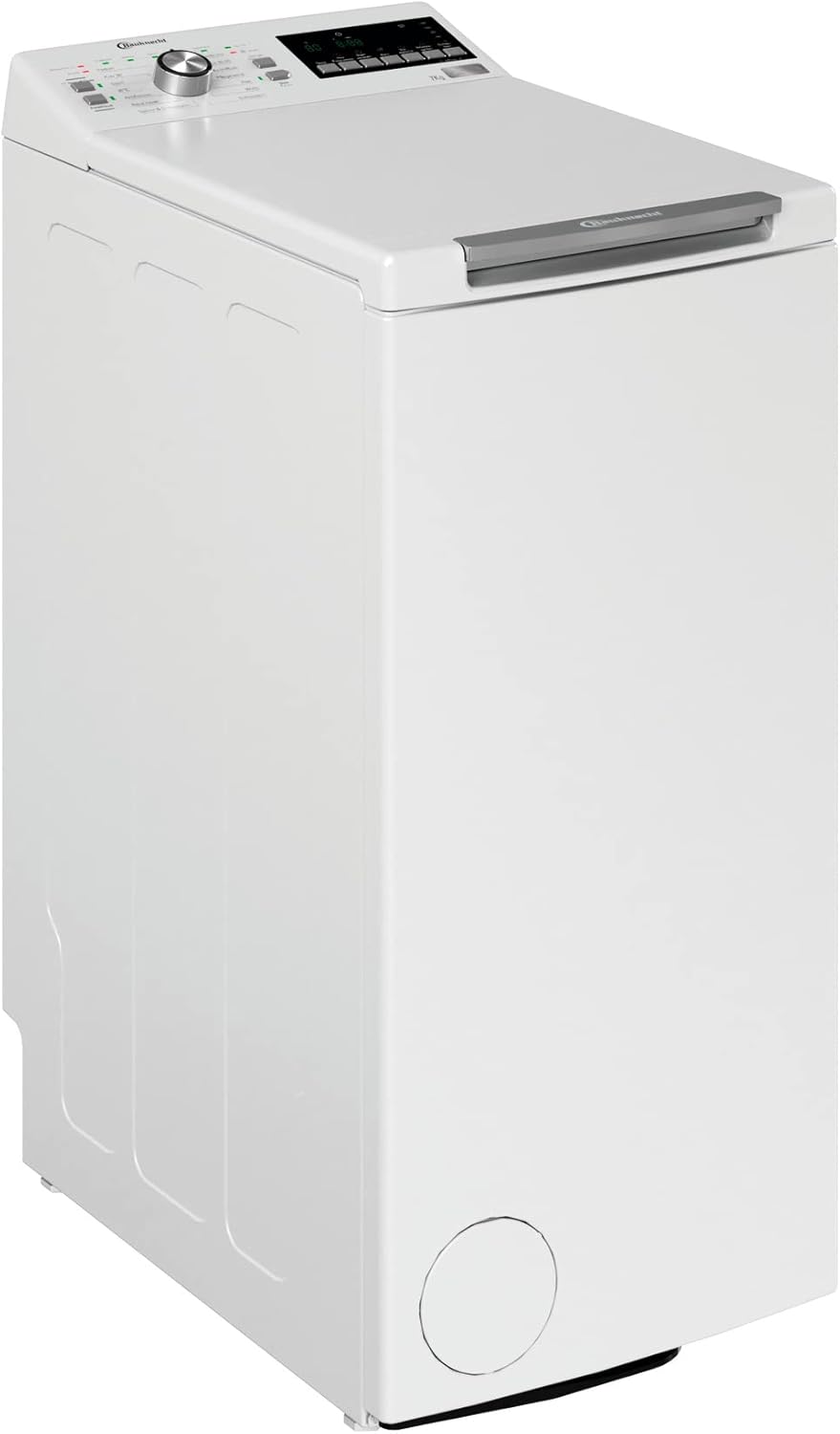 Bauknecht WMT Pro Eco 6ZB Toplader-Waschmaschine / 6 kg / 1200 UpM/Antiflecken-Programm/FreshFinish/ZEN Technology/Startzeitvorwahl/SoftOpening/Kurz 30'/ 15° Green& Clean